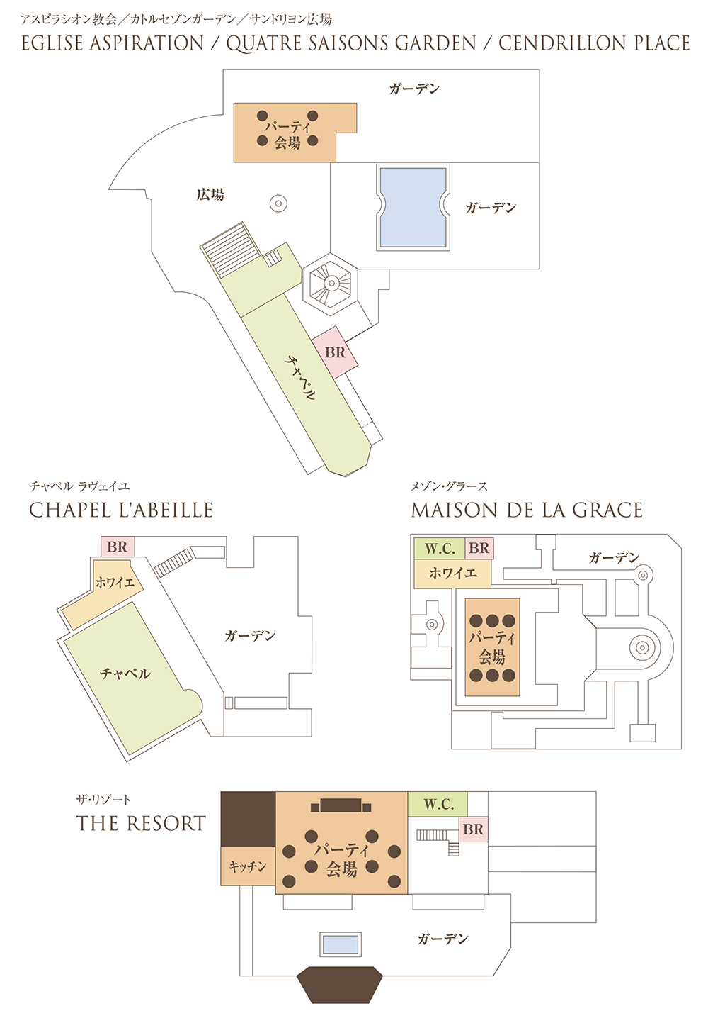 CIRQ神戸 フロア図