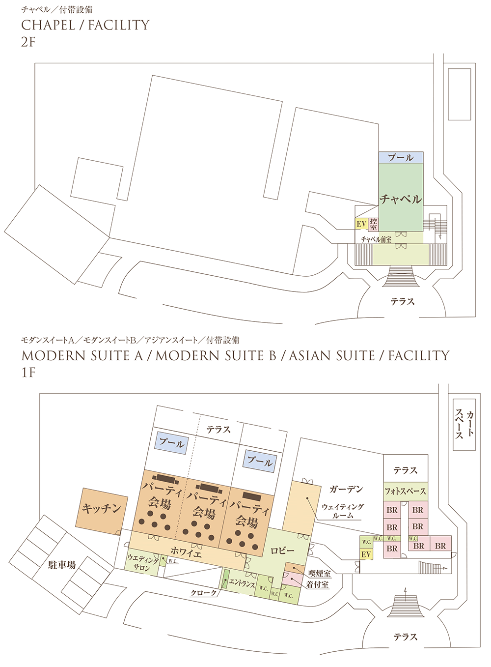 CIRQ沖縄 フロア図