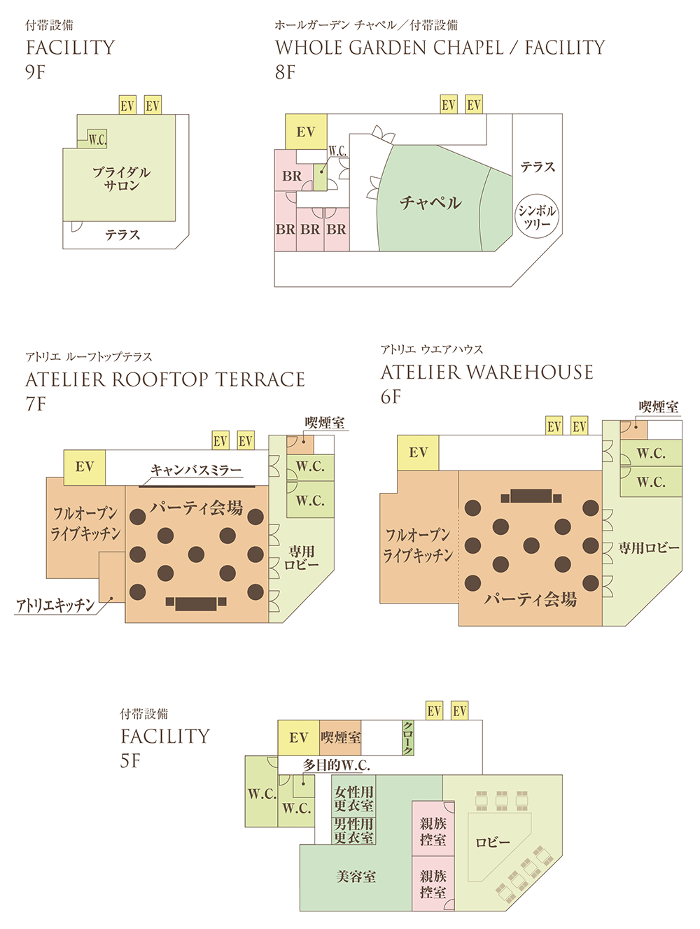 CIRQ渋谷 フロア図