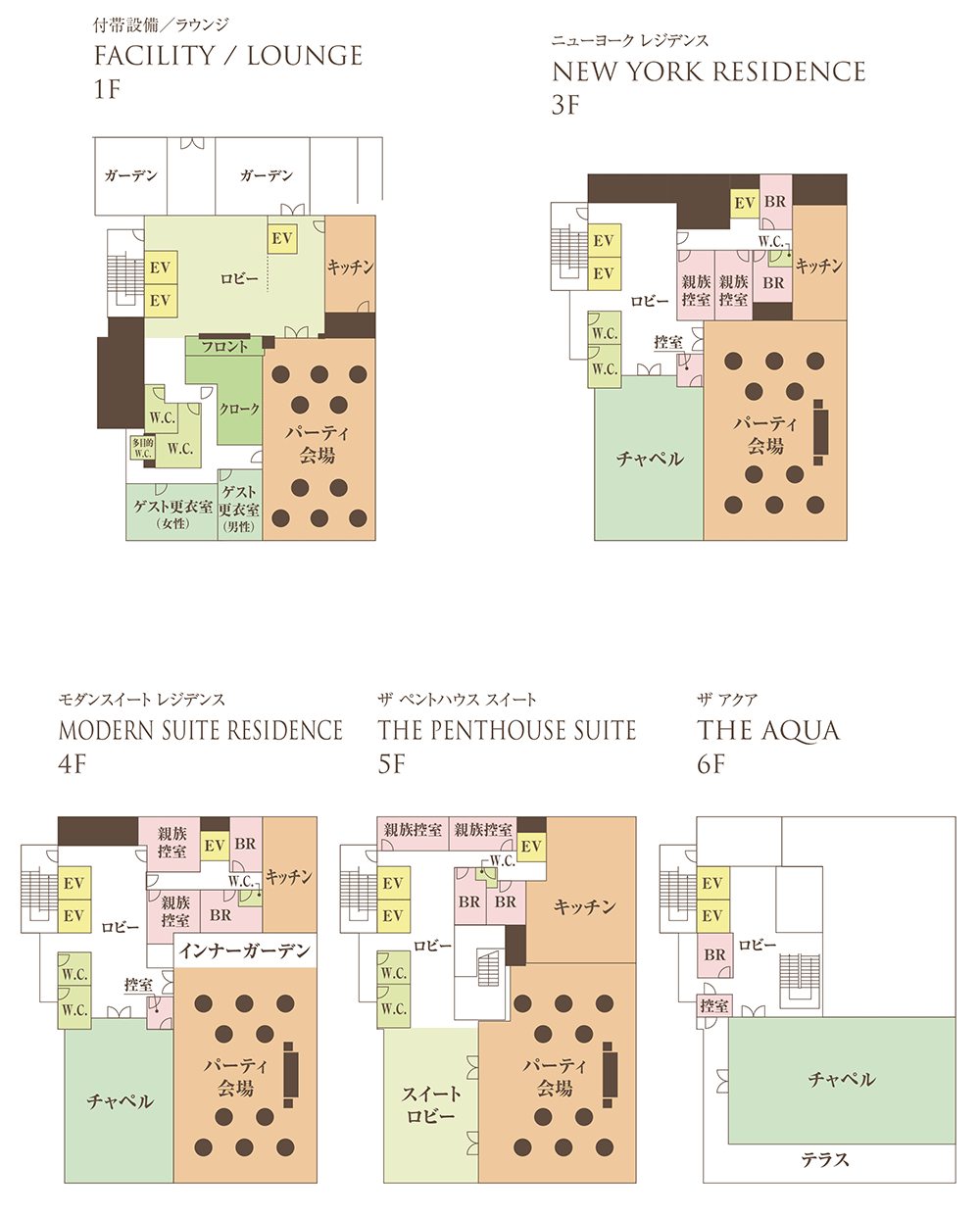 CIRQ堂島 フロア図