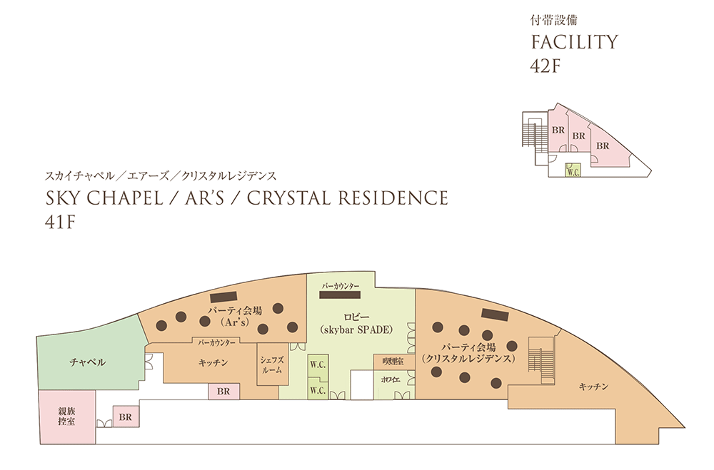 CIRQ汐留 フロア図