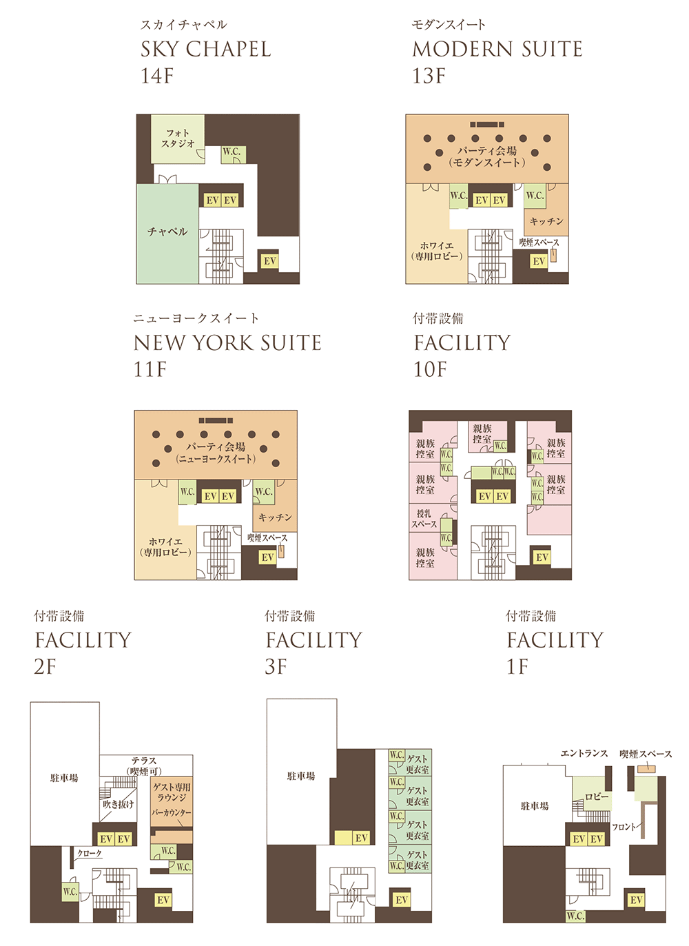 CIRQ新横浜 フロア図