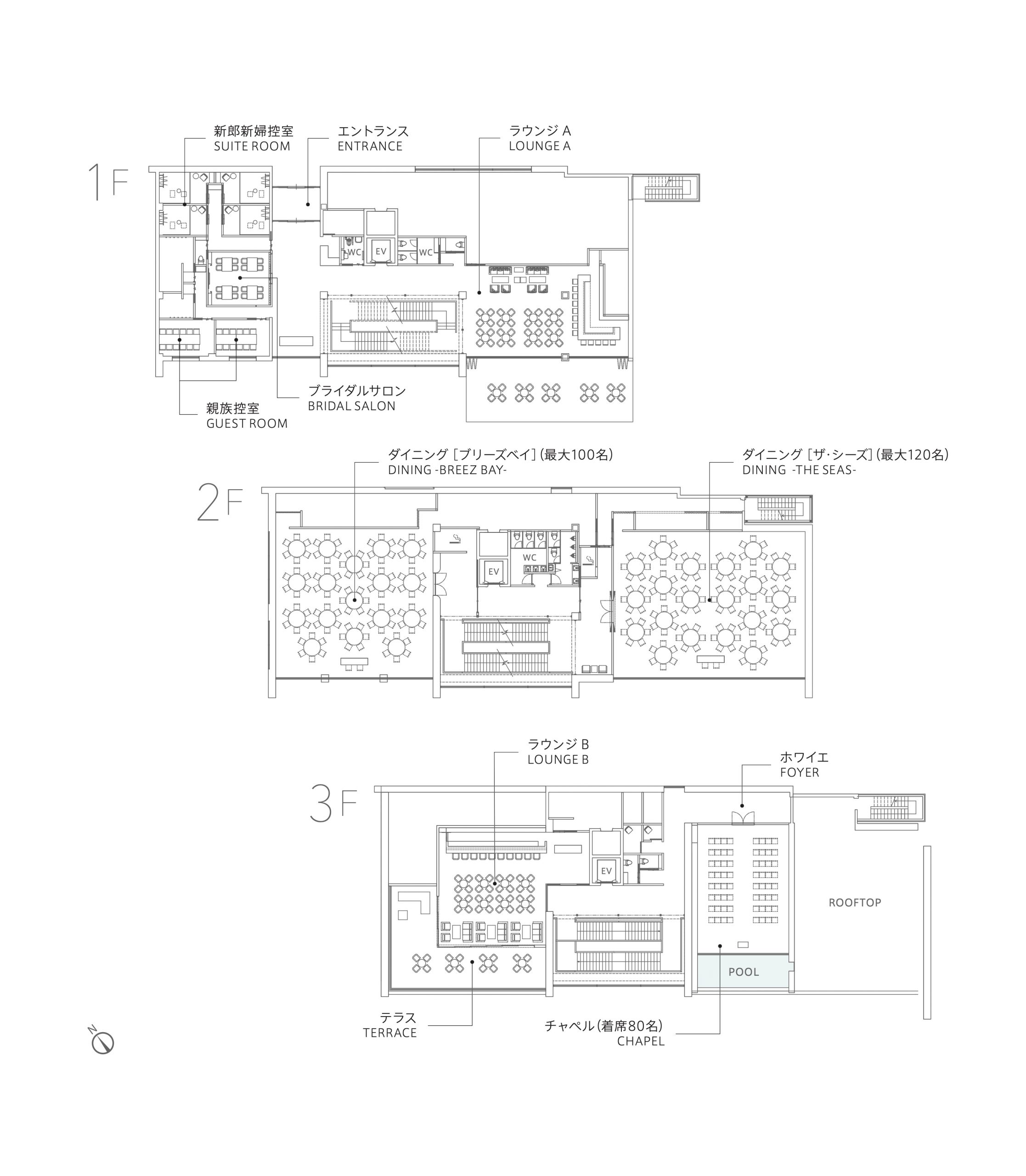 CIRQ千葉 フロア図