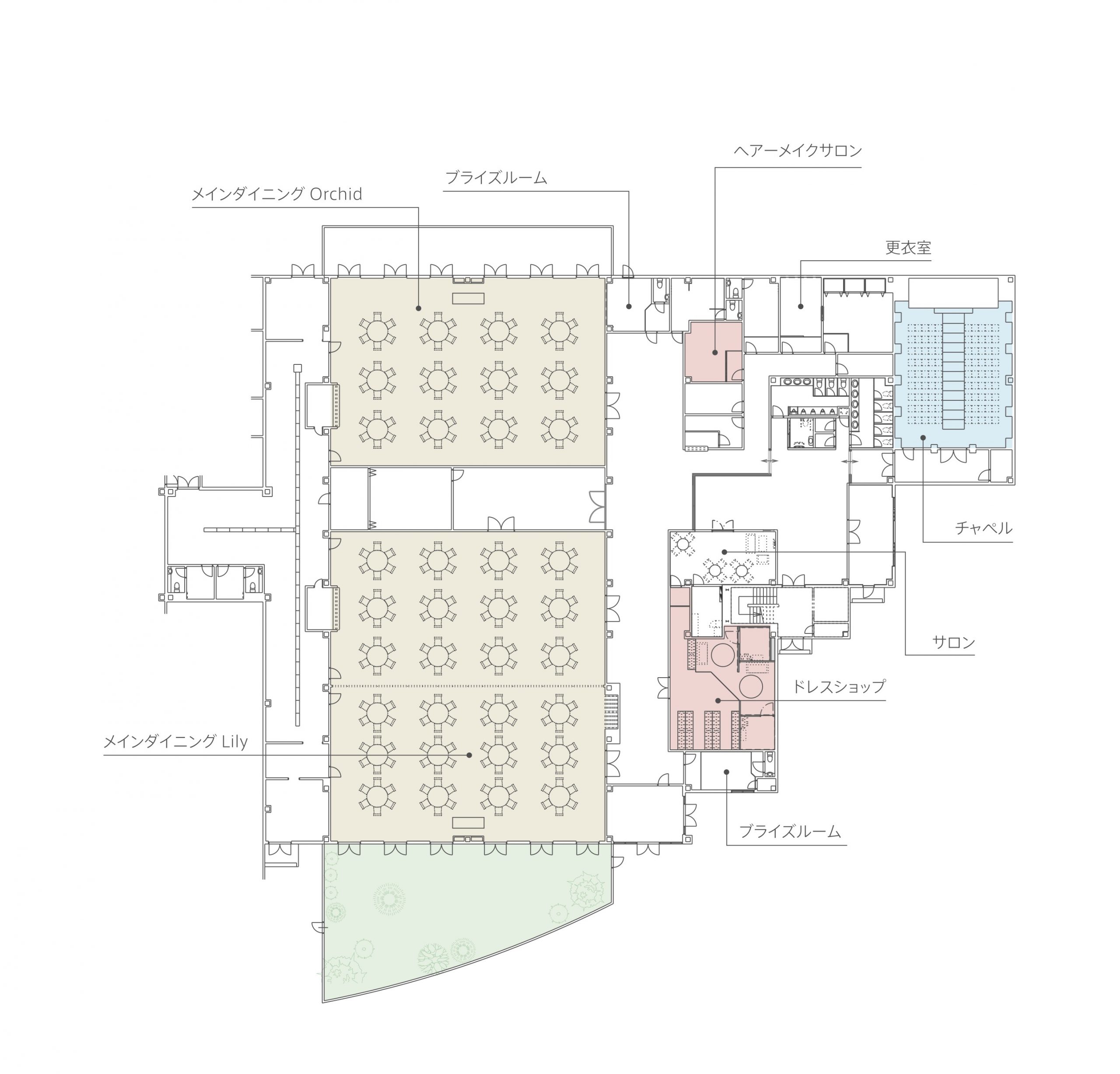 CIRQ青森 フロア図