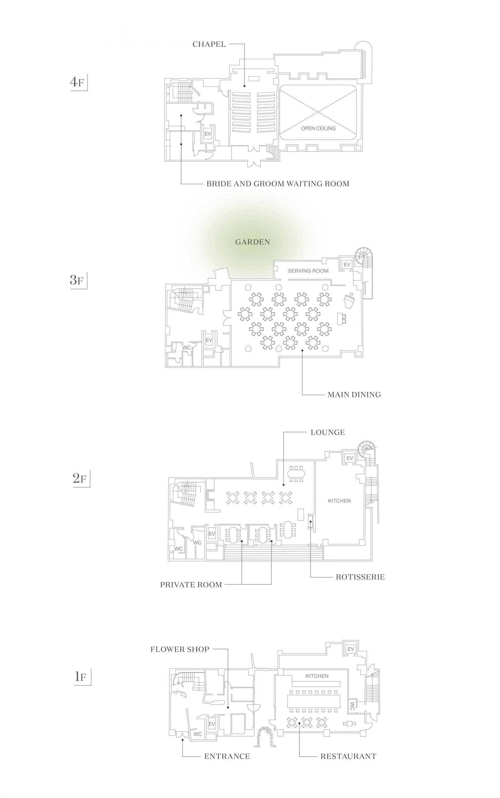 CIRQ福岡桜坂 フロア図