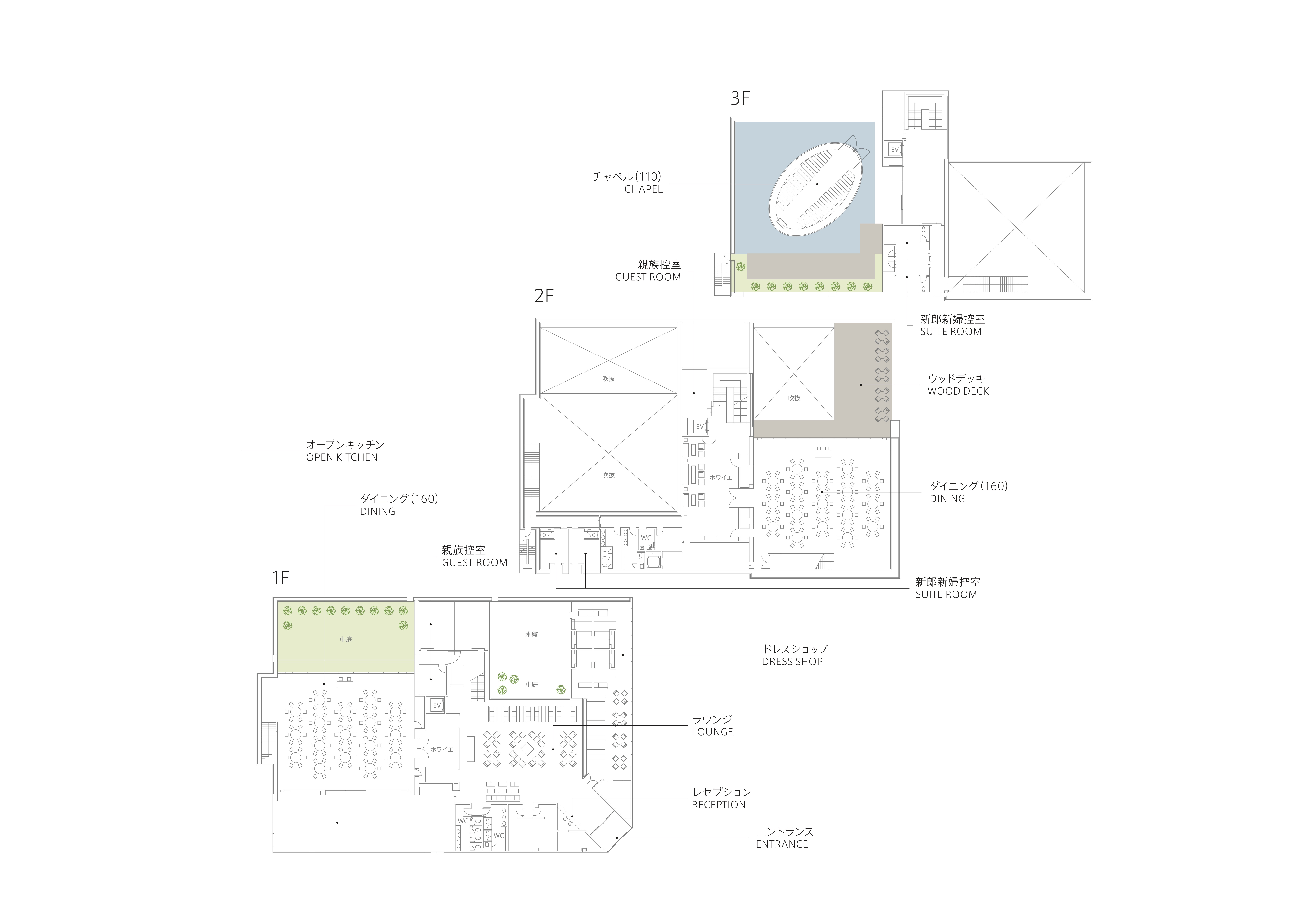 CIRQ天神北 フロア図
