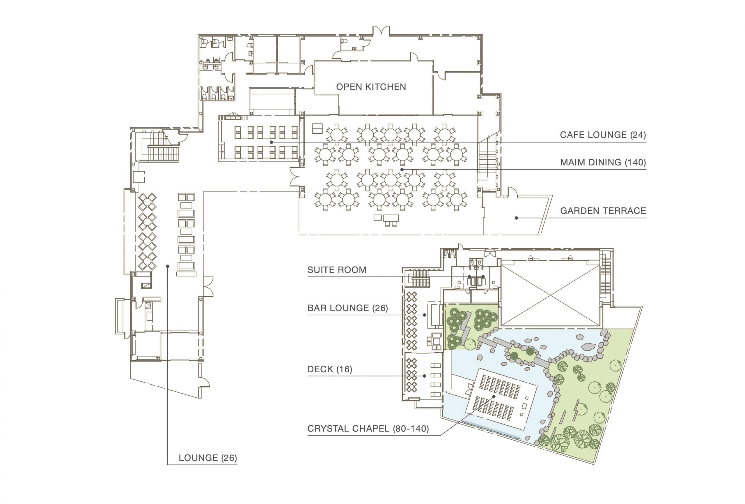 CIRQ高崎 フロア図